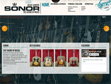 Tablet Screenshot of musicalsonor.com